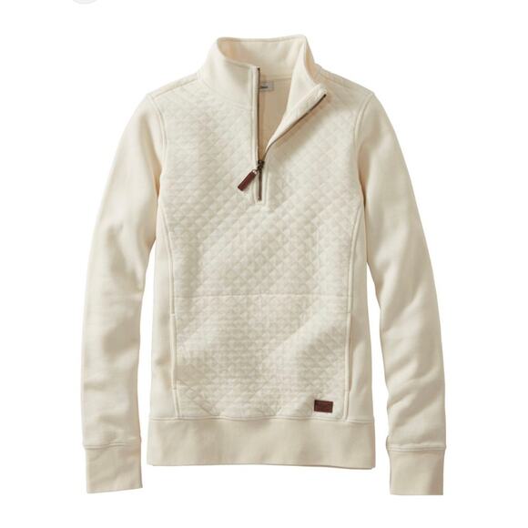 L.L. Bean Sweaters - L.L. Bean Quilted Quarter Zip Pullover